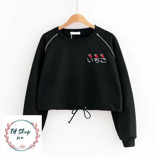 Áo croptop tay dài