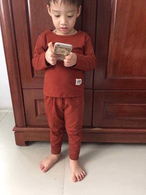Bộ cotton H&M cho bé