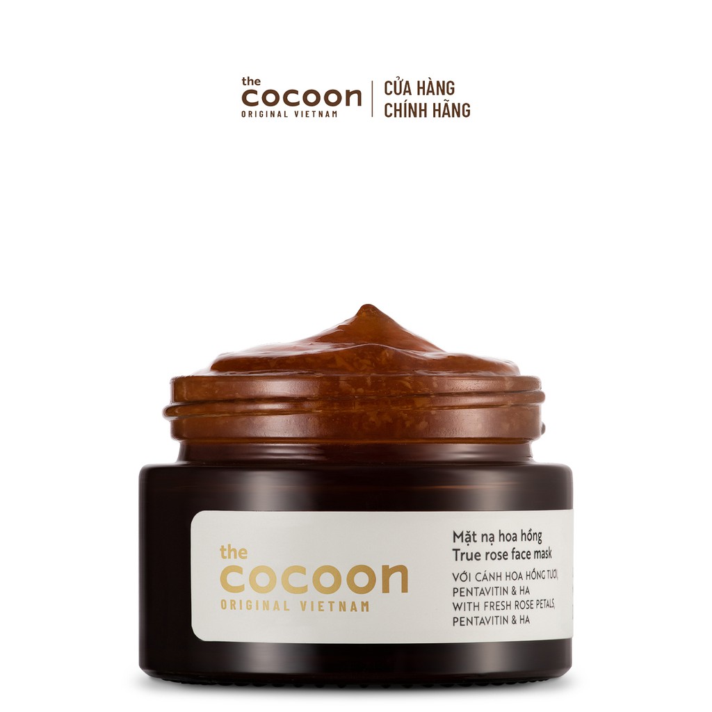 [Mã COSCN5 giảm 8%] Combo Nước hoa hồng 140ml + Mặt nạ hoa hồng 30ml Cocoon