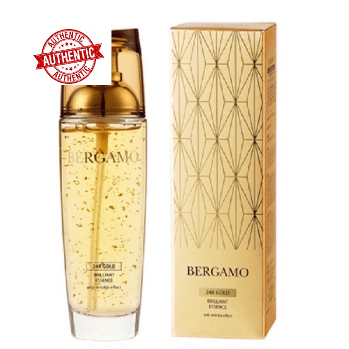 Tinh Chất Serum Bergamo 24k Gold Brilliant & white vita luminant Essence