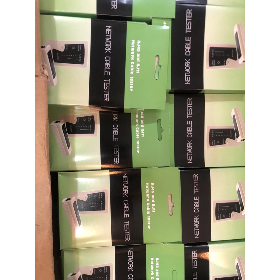 Hộp Test Cáp Mạng Đa Năng RJ-11 RJ-45 Tặng Kèm Pin 9V