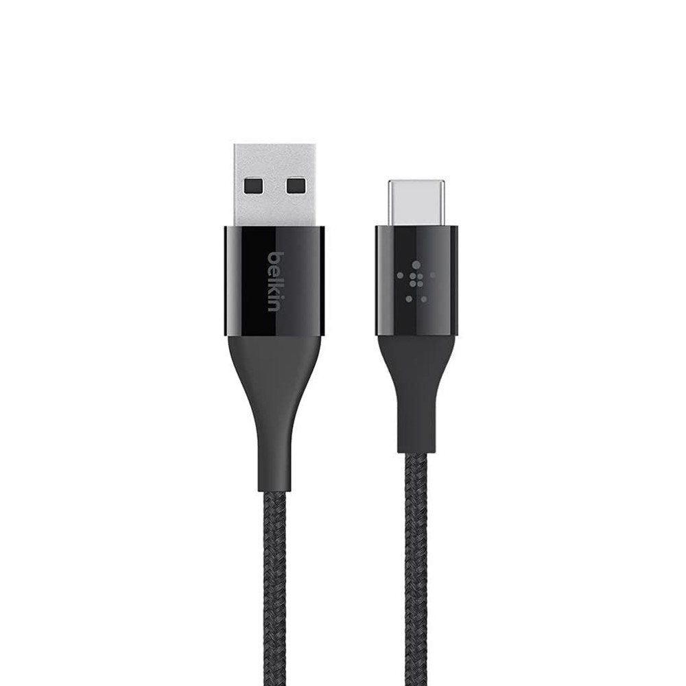 Cáp USB Type C Belkin MIXIT↑™ vỏ dù Duratek 1.2m - F2CU059BT04BLK - Hàng Chính Hãng - BH 2 năm đổi trả