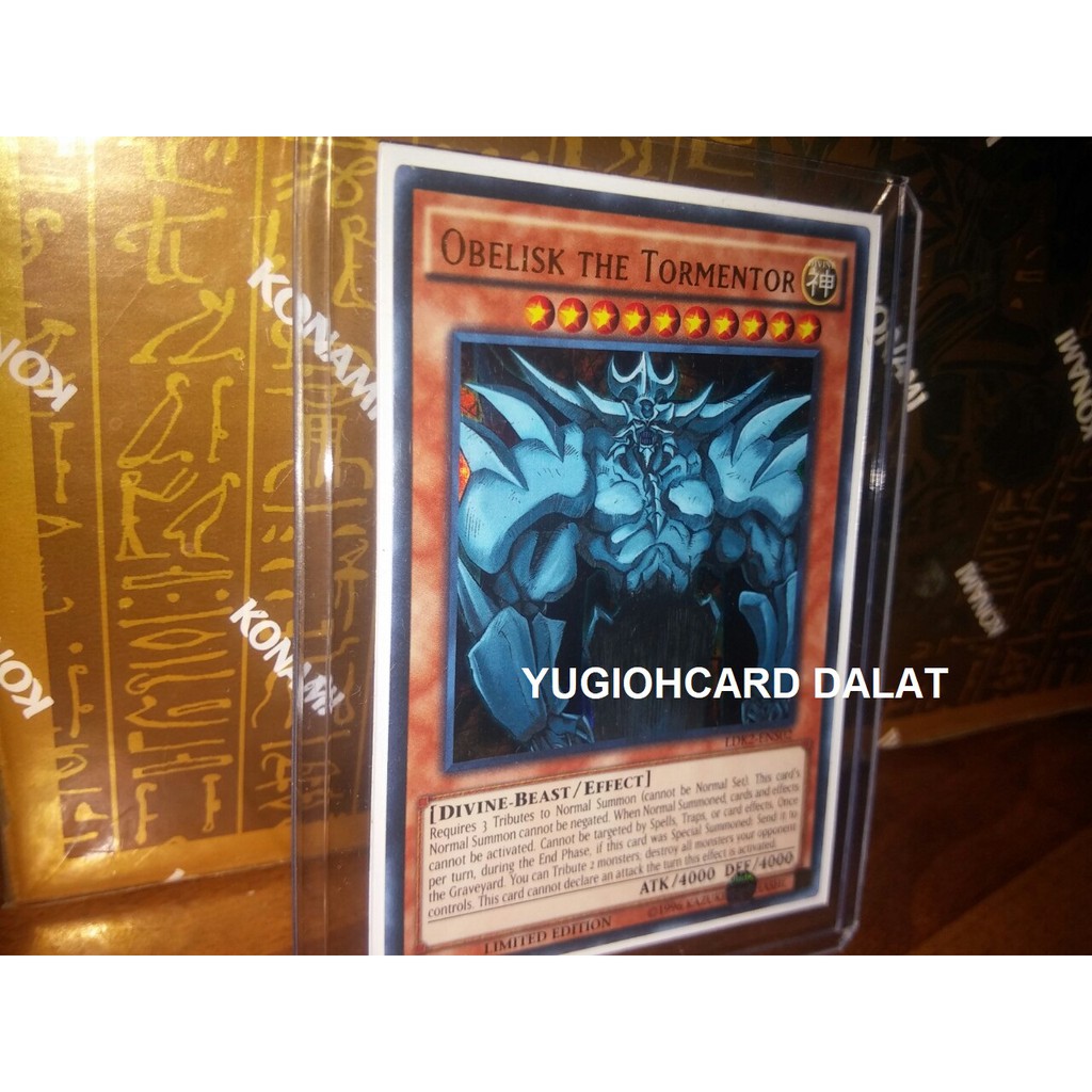 Thẻ bài yugioh chính hãng Obelisk The Tormentor – Ultra Rare