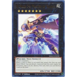 Thẻ bài Yugioh - TCG - Number 74: Master of Blades / MAGO-EN058'