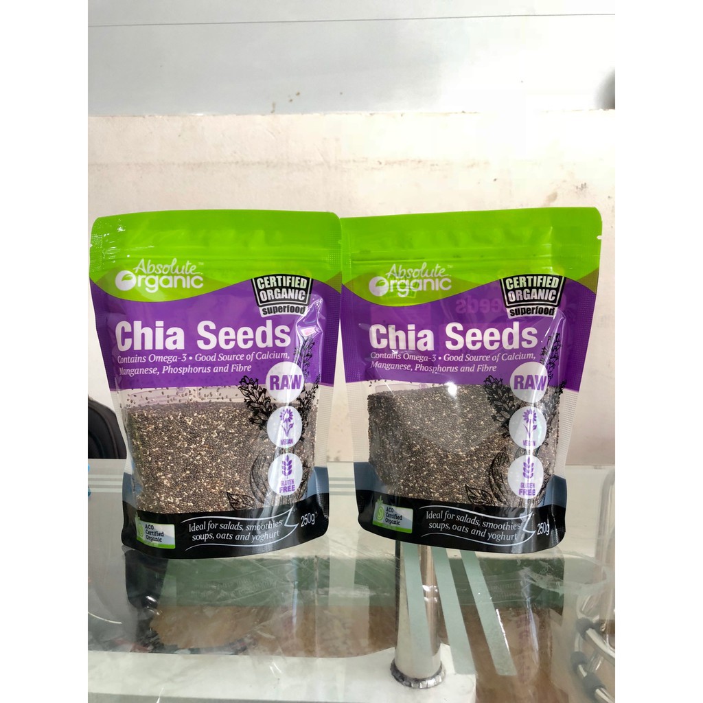 Hạt chia tím chia seeds gói 250g