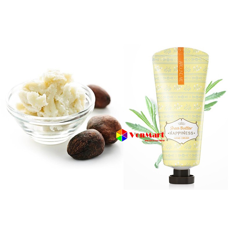 Kem dưỡng da tay Around Me dưỡng ẩm trắng sáng mịn da Hàn Quốc 60g | BigBuy360 - bigbuy360.vn