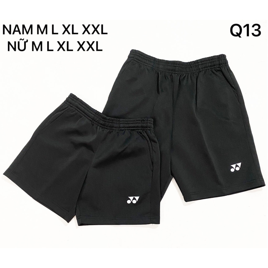 Quần cầu lông Yo.nex nữ xuất dư, chất liệu cotton co dã 4 chiều