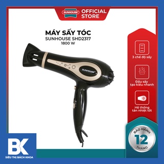 Máy sấy tóc sunhouse shd2317 - bảo hành 12 tháng