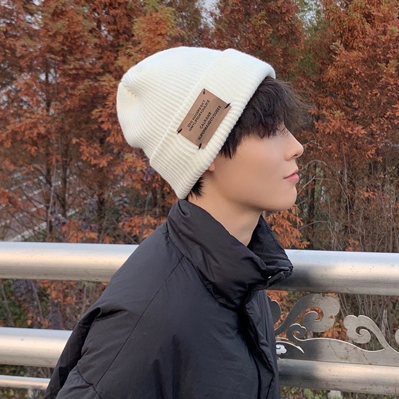 Mũ len beanie dầy dặn dành cho bạn gái, mũ đôi nam nữ mùa đông unisex Mã k07