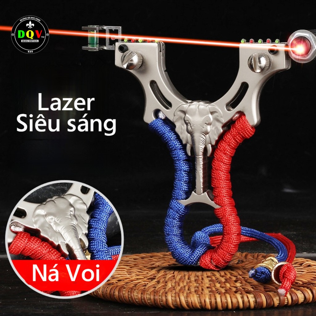 NÁ VOI CHIẾN LAZE HỢP KIM CAO CẤP kèm phụ kiện