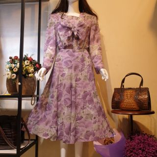 Đầm vintage Chau Chau