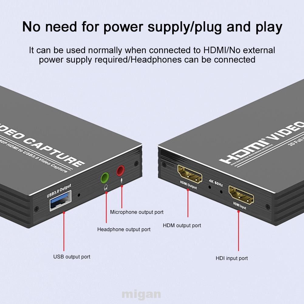 Bộ Chuyển Đổi Hdmi Sang Usb 3.0 4k 1080p 60fps | BigBuy360 - bigbuy360.vn