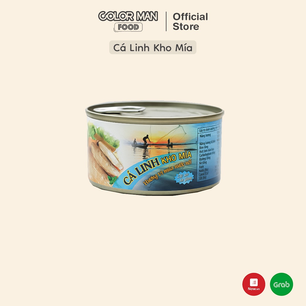 [DATE 28/01/24] Cá Linh Kho Mía 210g Đặc Sản Antesco