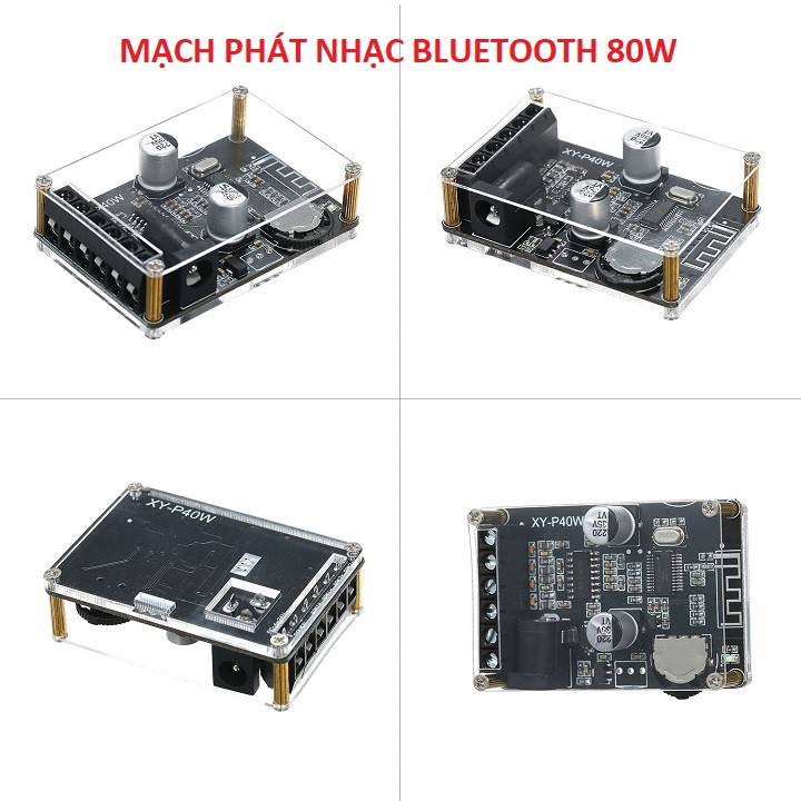 MẠCH PHÁT NHẠC BLUETOOTH VỎ MICA 80W