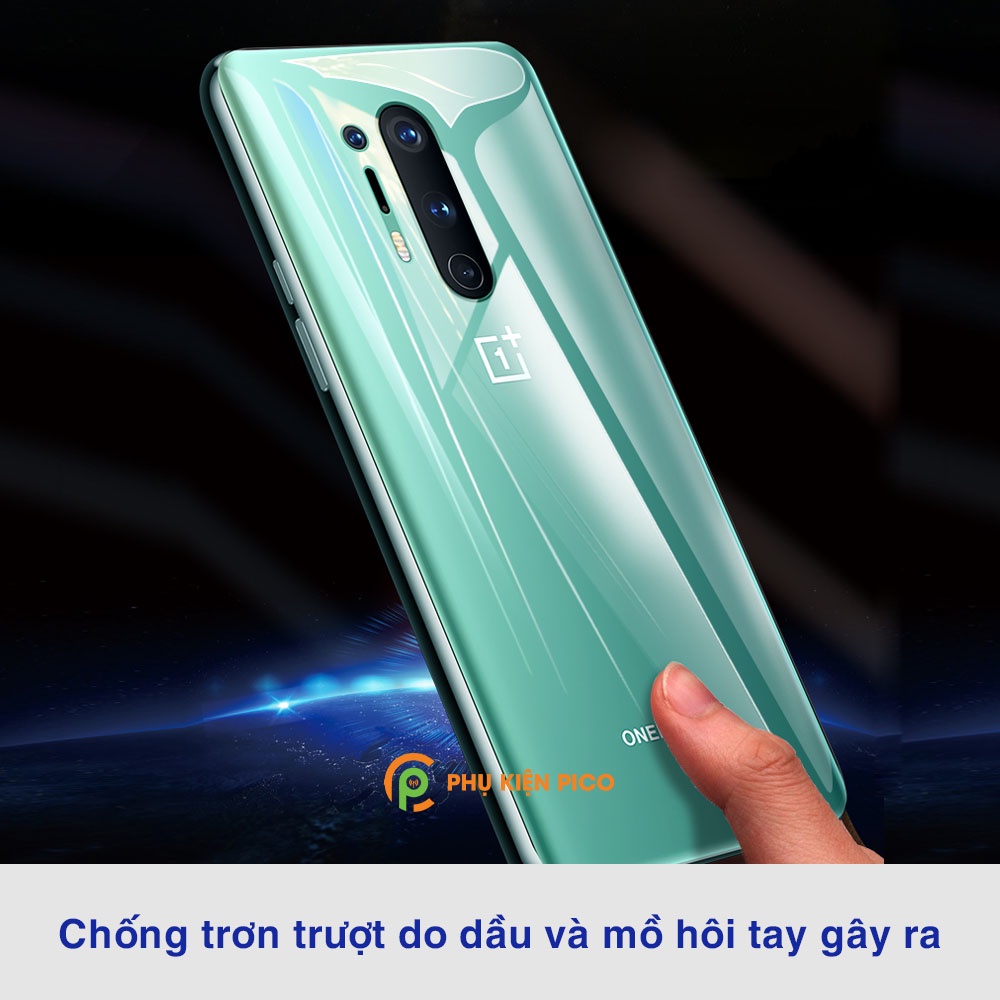 Dán lưng Oneplus 7T / Oneplus 7 Pro / Oneplus 7T Pro / Oneplus 8 / Oneplus 8T / Oneplus 8 Pro dẻo trong suốt