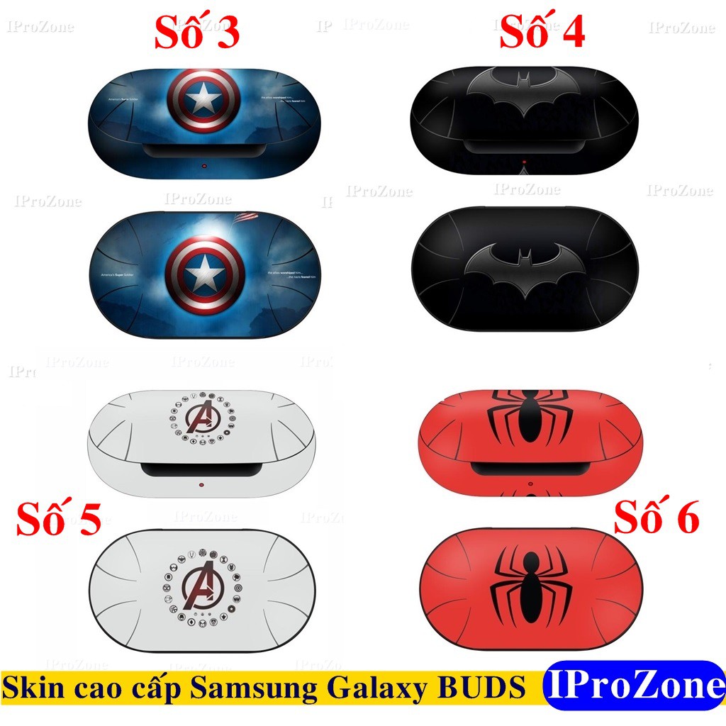 Dán Skin mầu Samsung galaxy BUDS