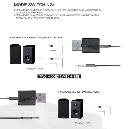 Thiết bị thu phát Bluetooth phát nhạc 2 trong 1 với màn hình 5.0 inch cho xe hơi