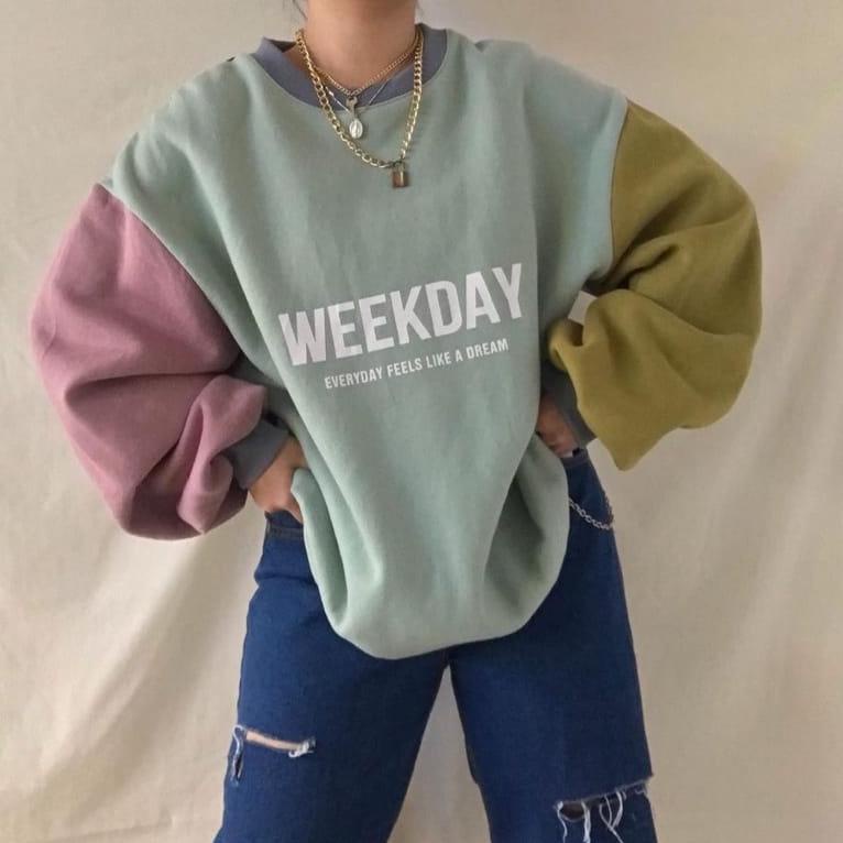 Mới nhất. | Áo Sweater màu sắc trẻ trung năng động | Áo khoác cổ thuyền vải lông cừu
