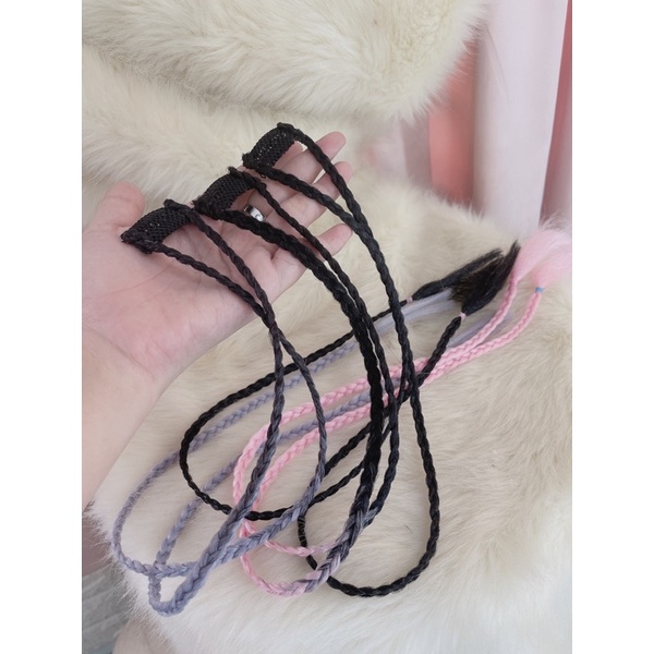 Tóc Giả Line Bính Hai Bên 60cm (kèm ảnh thật)