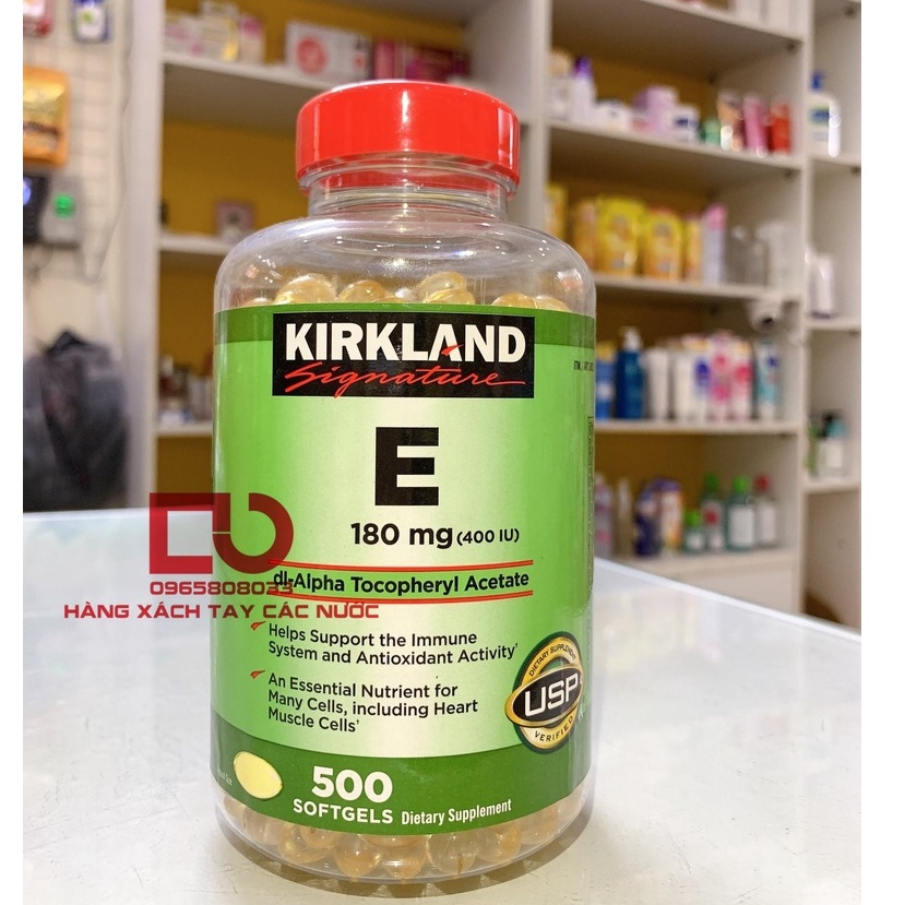 Vitamin E Kirland Mỹ