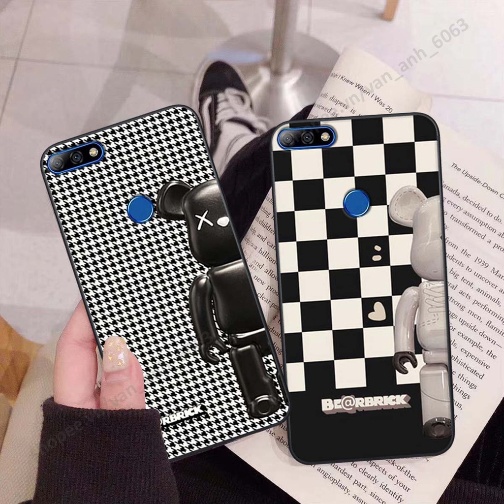 Ốp lưng Huawei Y7 Prime 2018 / Y7 Pro 2018 ốp điện thoại hình bearbrick, new york, thể thao