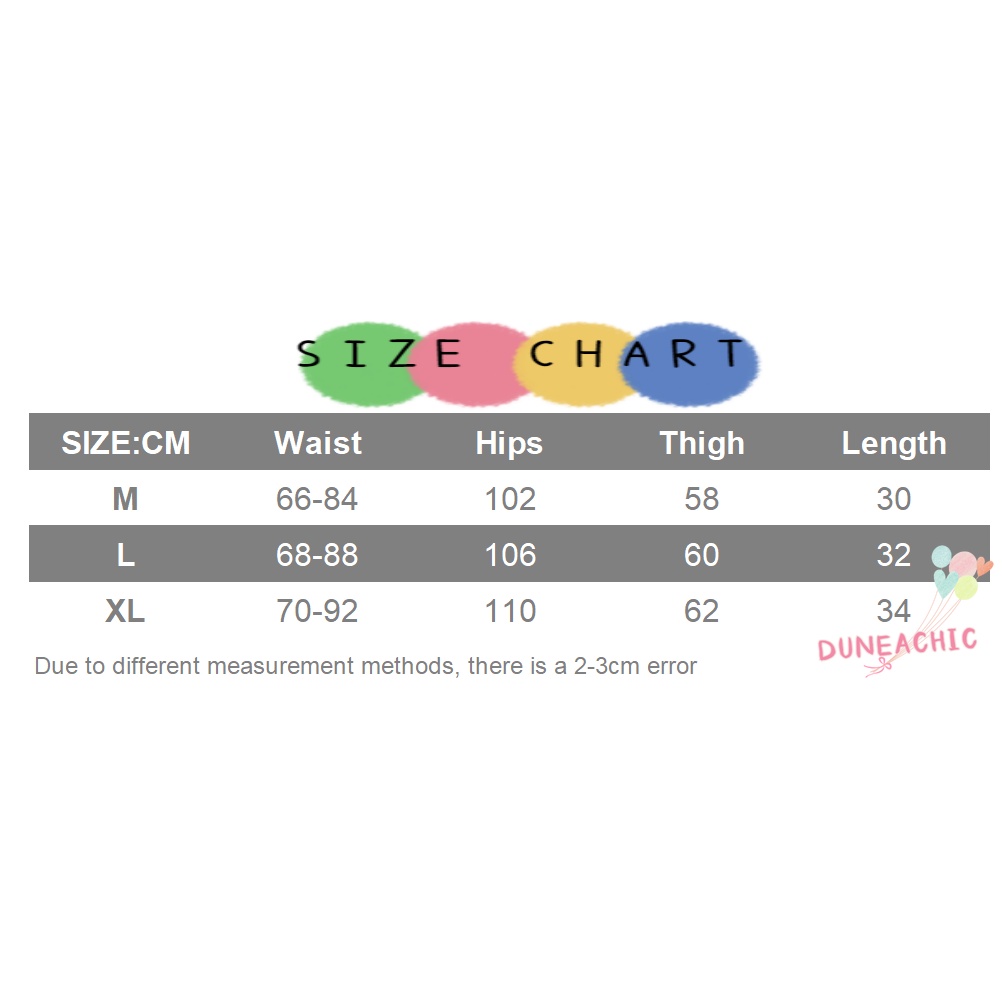 DUNEA Quần Short Dáng Rộng Màu Trơn Phối Túi Thời Trang Mùa Hè Cho Nữ