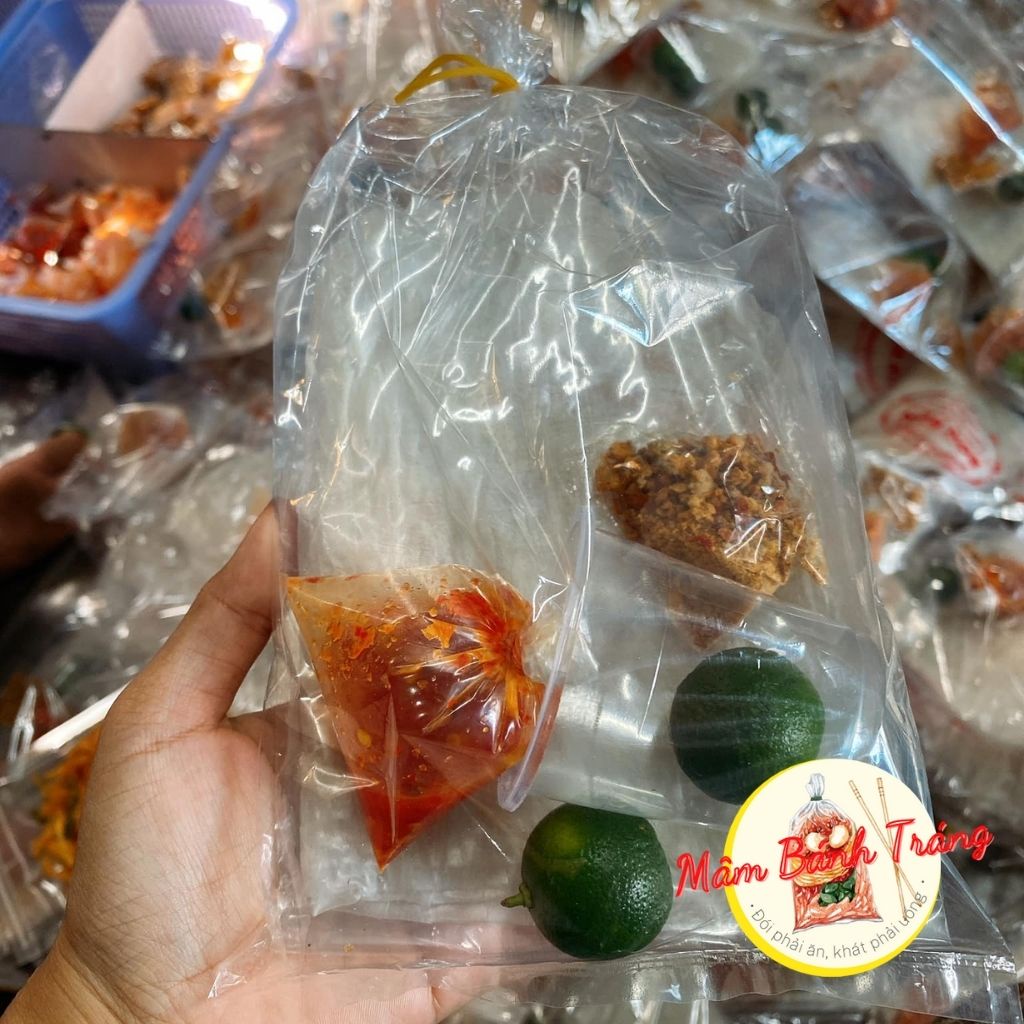 Bánh tráng phơi sương chấm sate cay Bon Bon bánh tráng sốt ớt cay muối Tây Ninh - 04100168