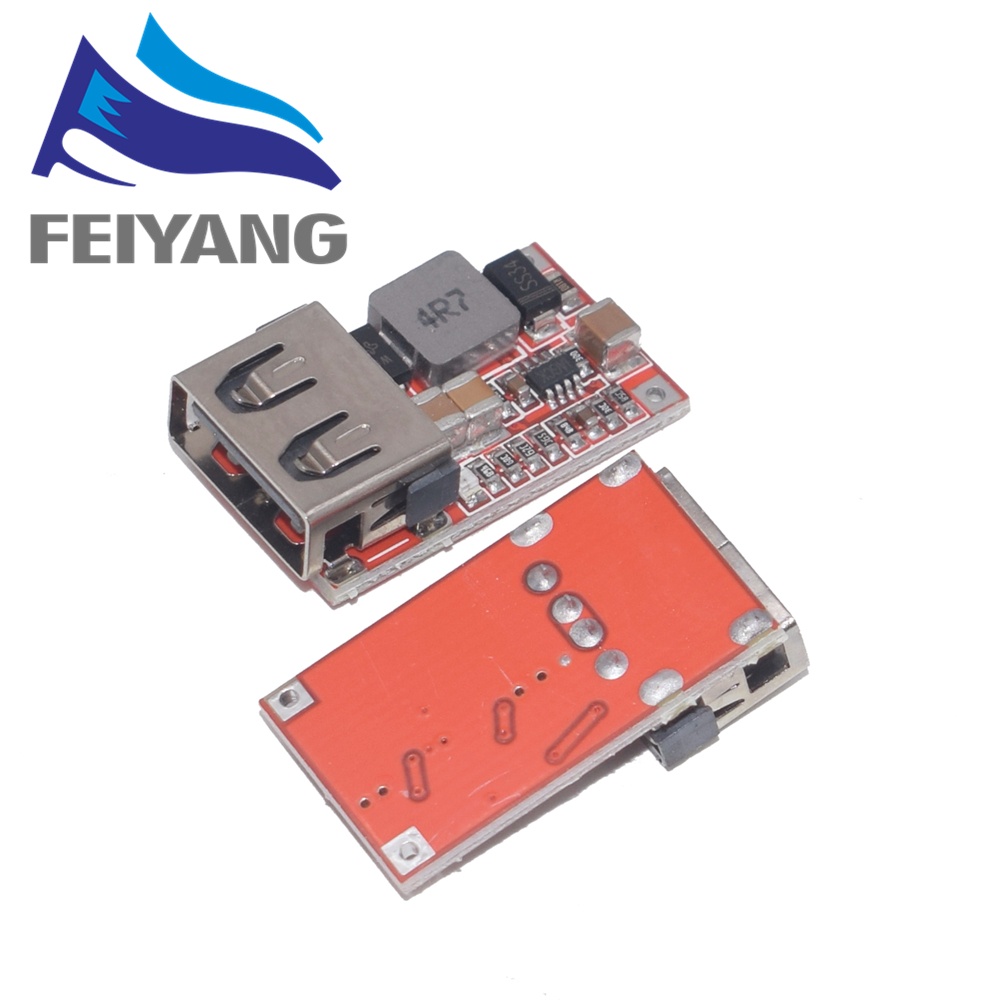 Mô Đun Hạ Áp Nguồn Điện 6-24V 12v / 24V Sang 5v 3A DC 12v 5v Chuyên Dụng Cho Xe Hơi