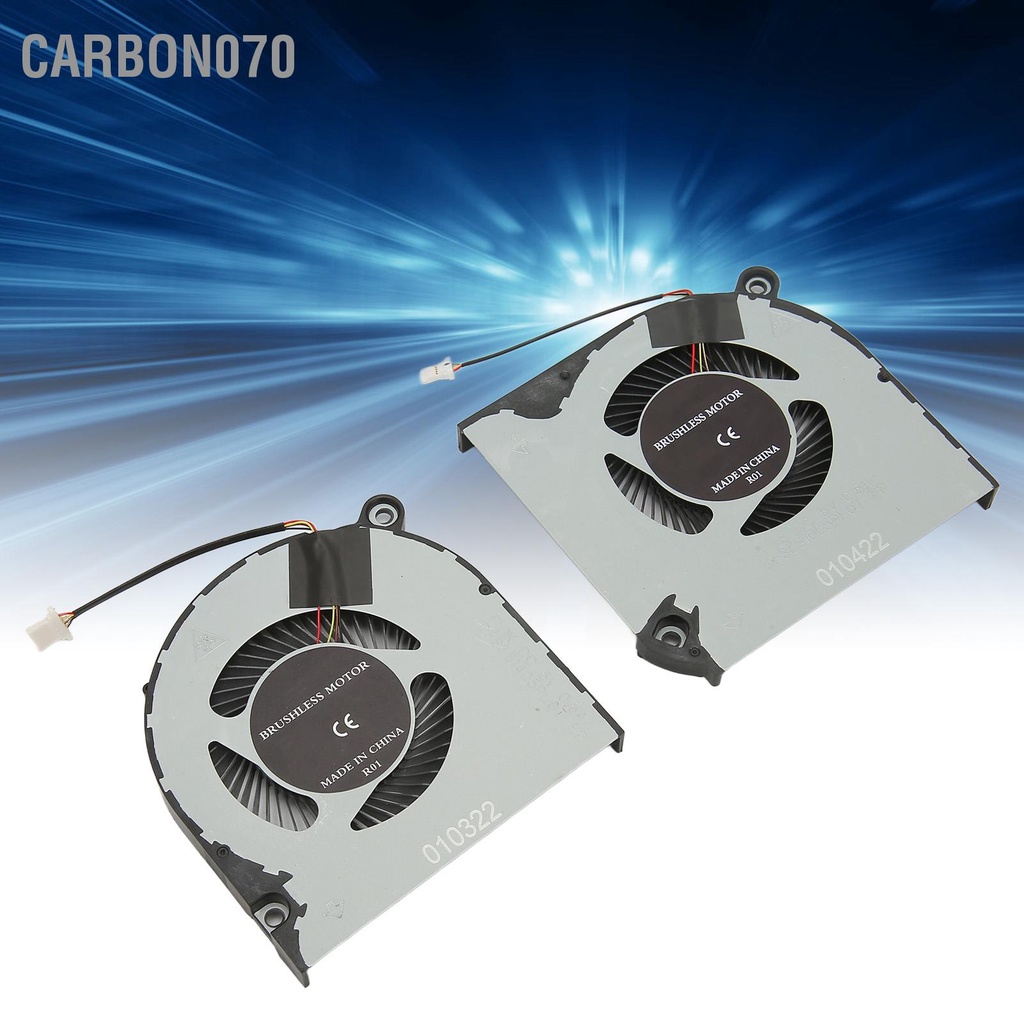 Carbon070 Quạt làm mát CPU Nitro 5 Hợp kim nhôm ABS bền bỉ 4Pin Lắp đặt dễ dàng GPU cho AN515 43 54