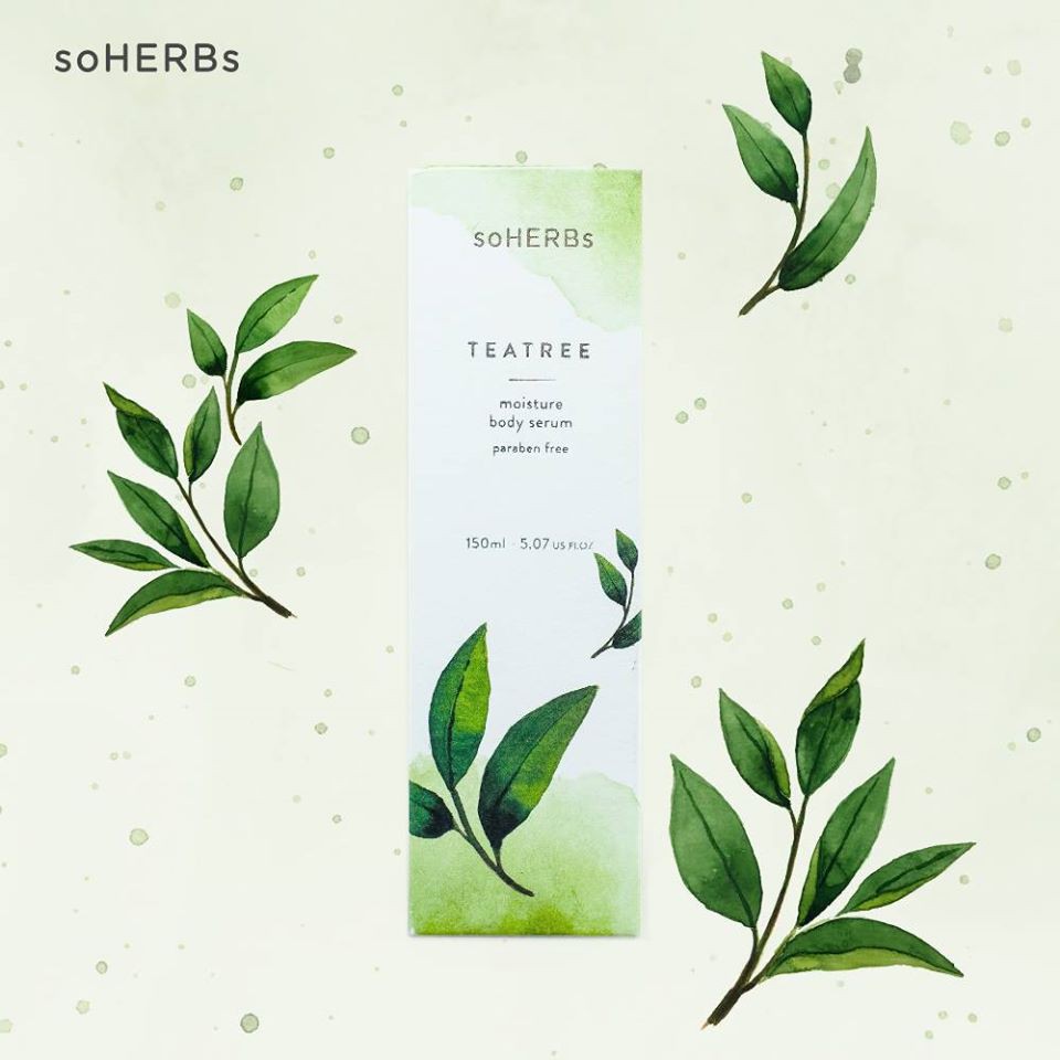 Serum body soherbs tinh chất trà xanh dưỡng trắng da 150ml