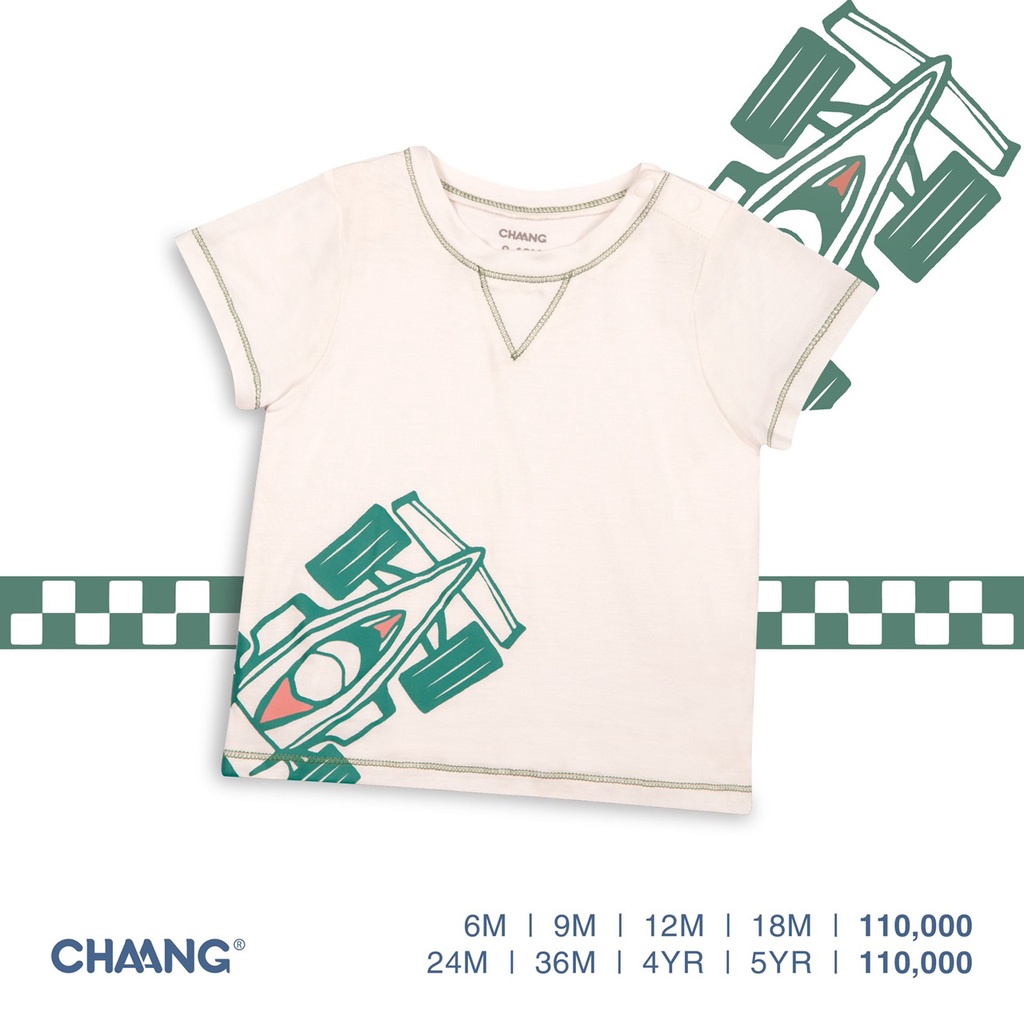 Áo lẻ Chaang cộc tay petit thun lạnh cao cấp mềm mịn thoáng mát thấm hút tốt cho bé trai in hình ngộ nghĩnh