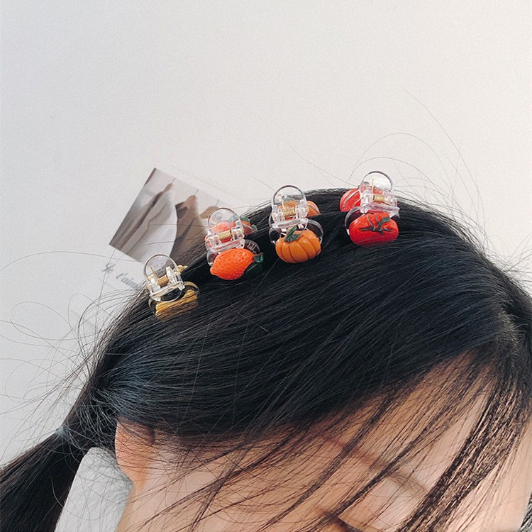 Kẹp Tóc Hình Trái Cây Và Rau Củ Dễ Thương