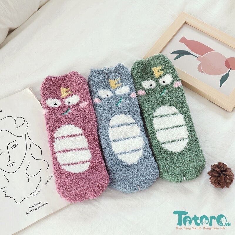 Vớ dài lông xù mềm mại siêu cute