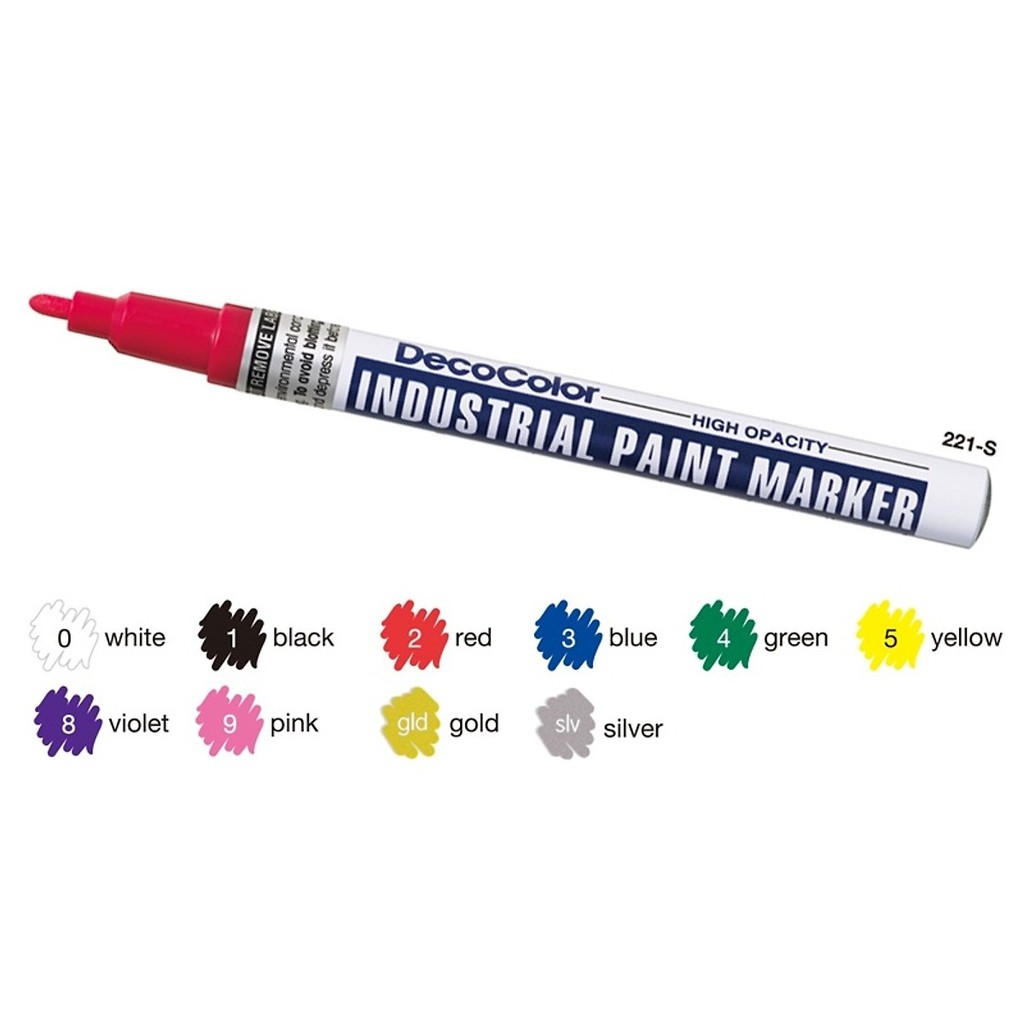 Bút sơn Marvy Industrial Paint Marker 221 Fine 1.4mm