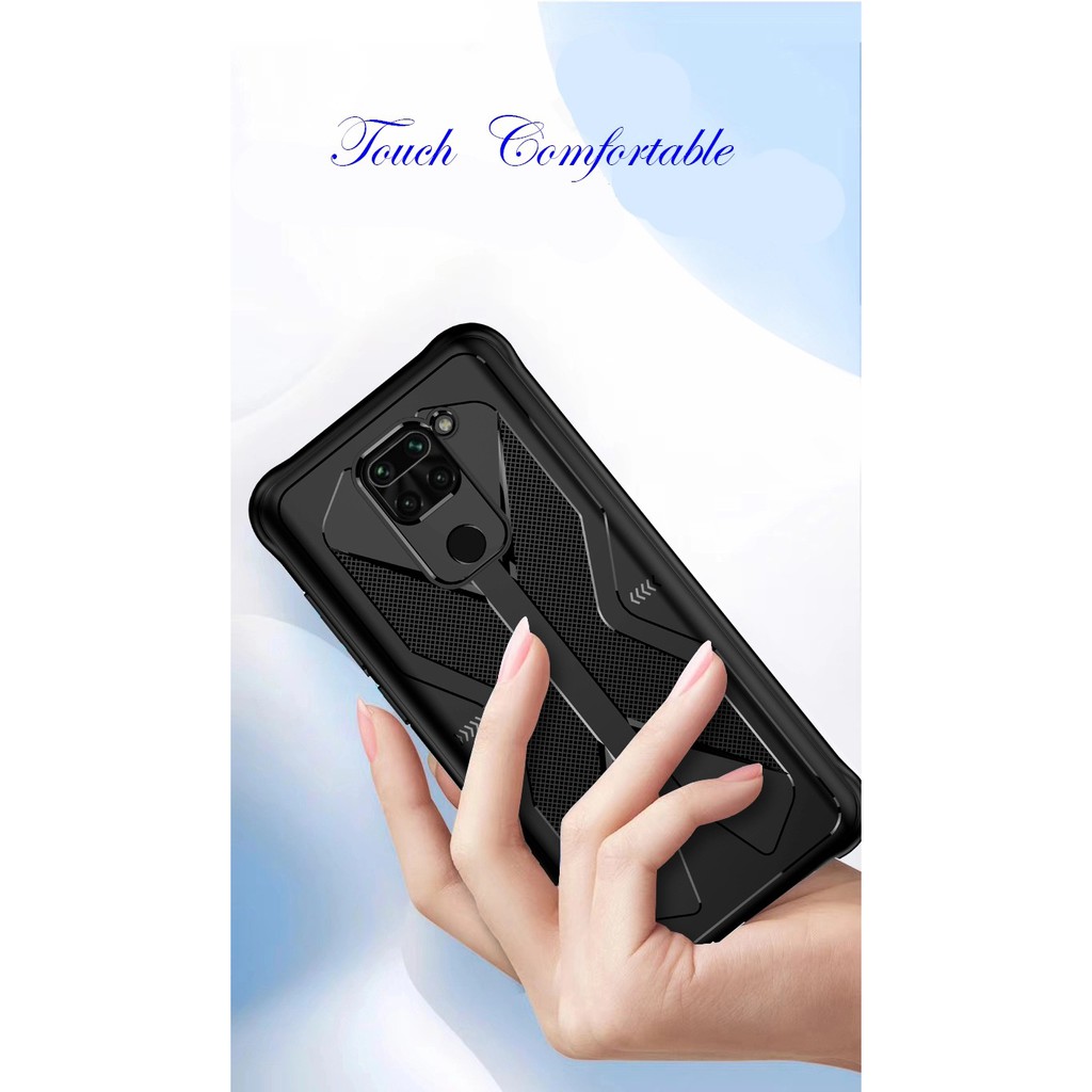 Ốp lưng Redmi Note 11S 5G / Redmi 10X 4G kiểu dáng Gaming dẻo chống sốc cao cấp chống bán bẩn
