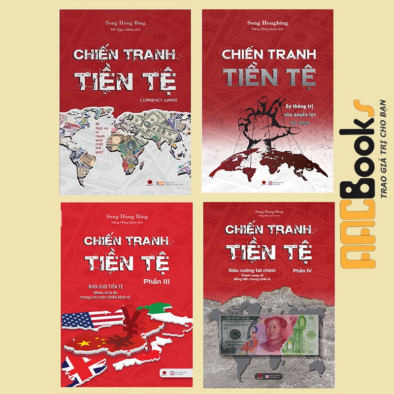 Sách - Bộ 5 cuốn Chiến tranh tiền tệ (tập 1 + 2 + 3 + 4 +5) - Lẻ tùy chọn