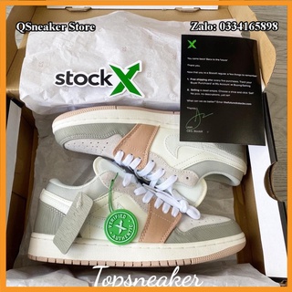 ✔️ Giày Sneaker Jordan 1 Milan Low Full Phụ Kiện Freeship ✔️