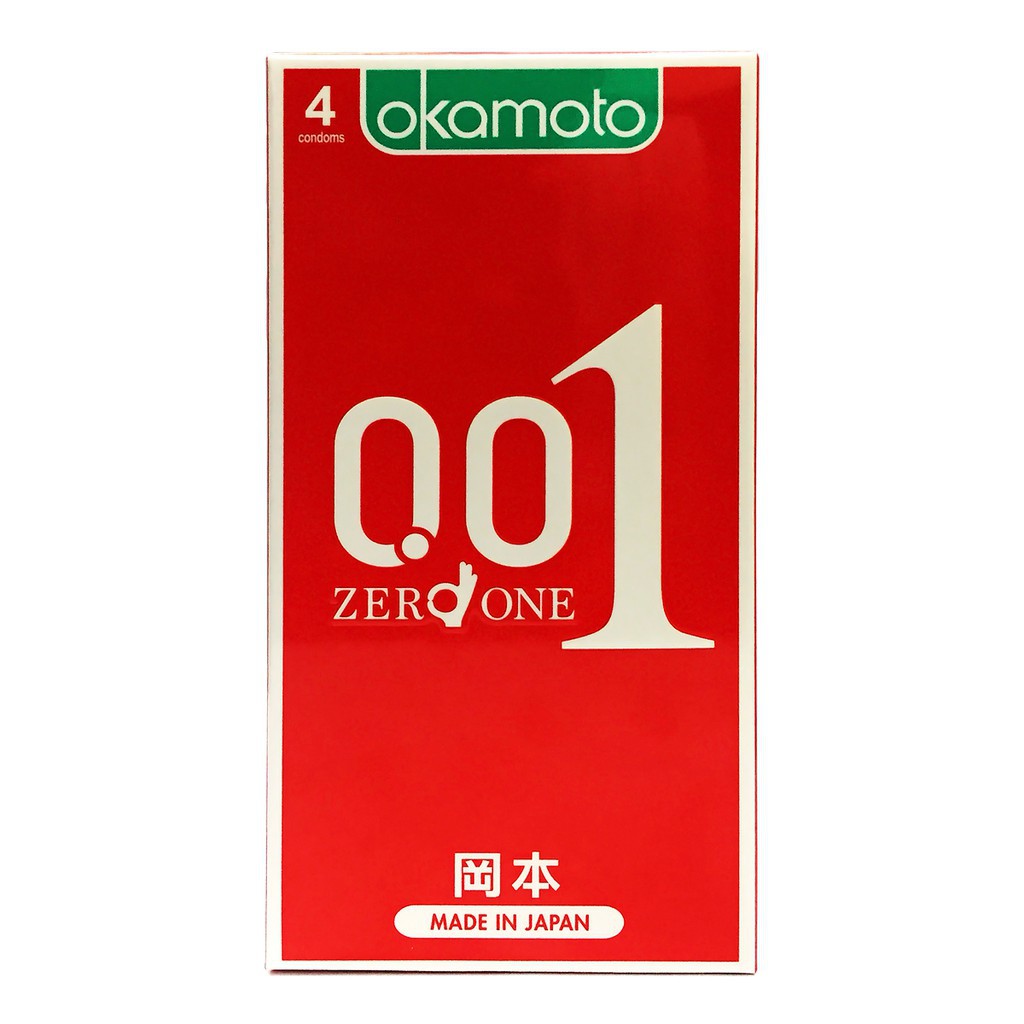 Bao Cao su Siêu mỏng Vượt Trội Cao cấp Okamoto 0.01