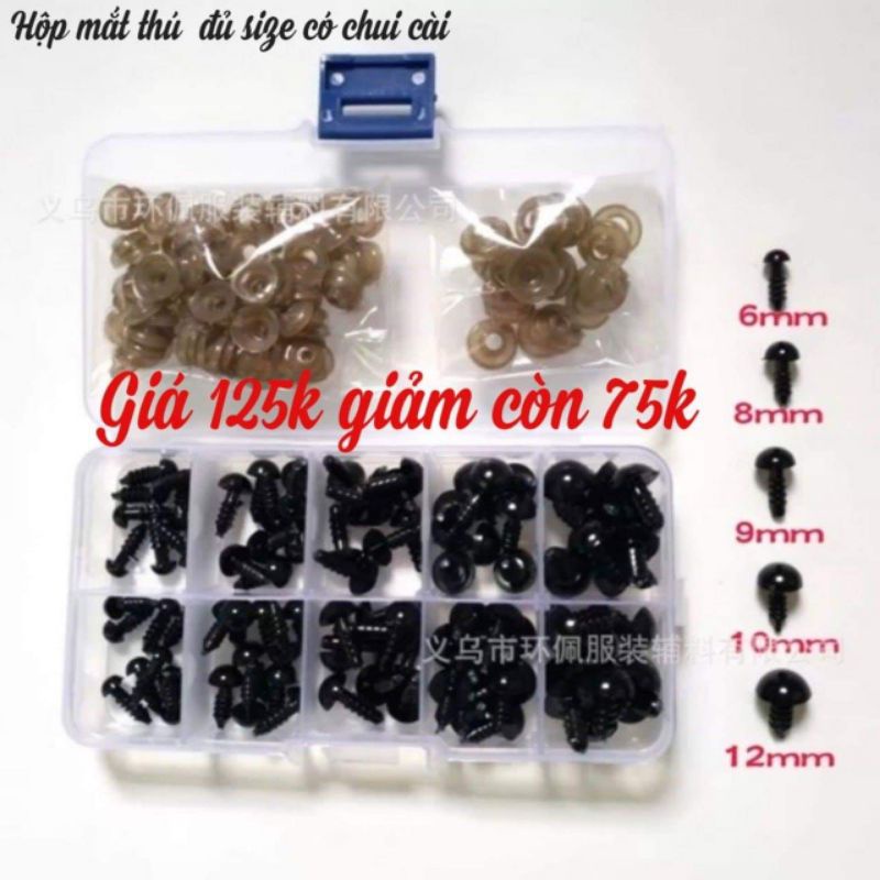 Mắt thú có chui cài