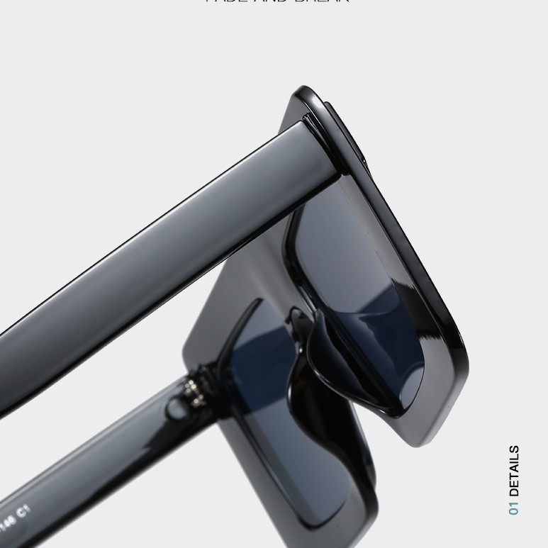 Kính mát gọng vuông phong cách cổ điển cho nam và nữ