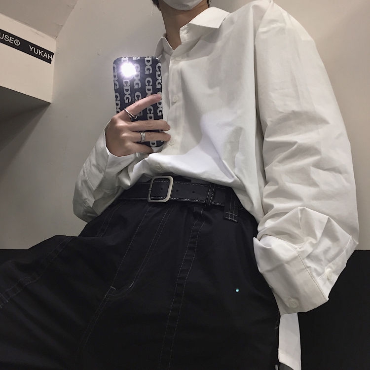 Dây nịt khóa vuông thời trang retro cho nam nữ