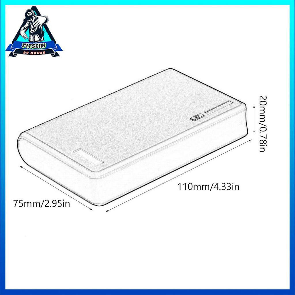 Hộp sạc dự phòng 10400MAH 4 pin 18650 nhỏ gọn ngoài trời