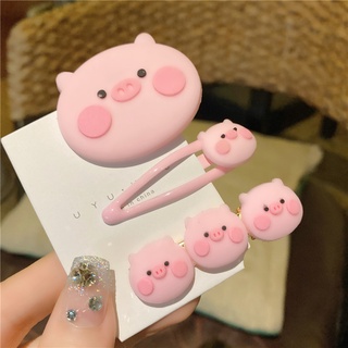 ❥huizi❥kẹp tóc một bên thời trang mùa hè cá tính