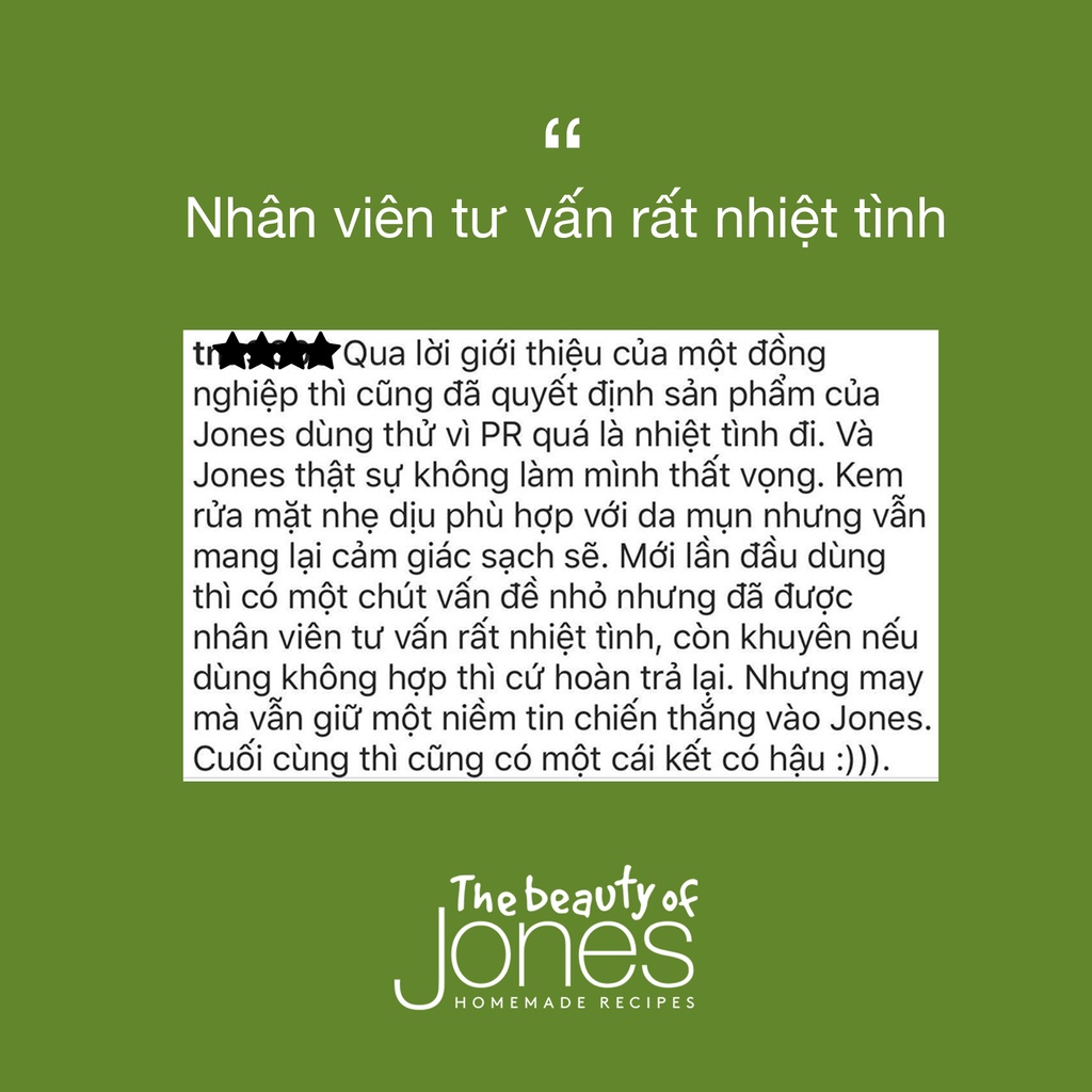 Sample Dầu tẩy trang sinh học da mụn nhạy cảm từ Squalane The Beauty of Jones