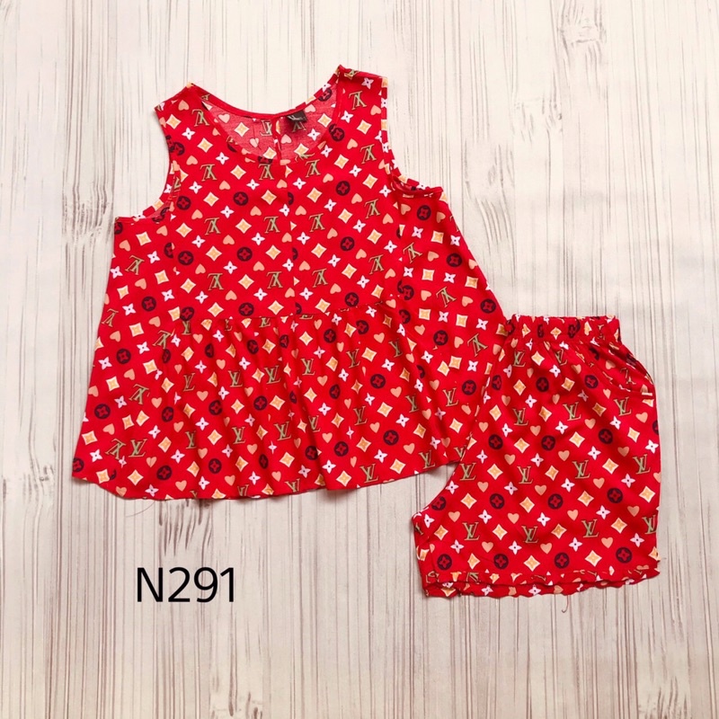 Đồ Bộ Đùi Babydoll Tole Lanh VNXK