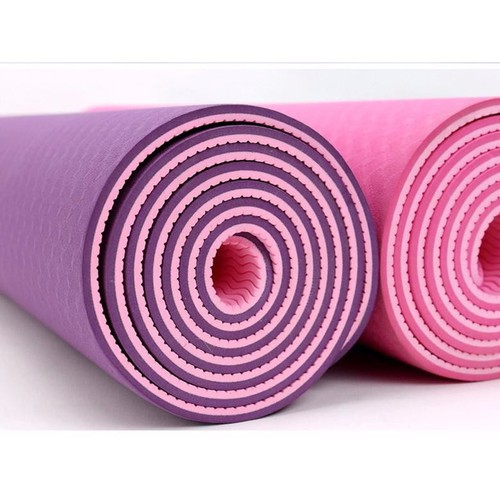 Thảm tập YOGA TPE Cao Cấp 2 Lớp Siêu Bền Xịn ( Freeship Toàn Quốc )