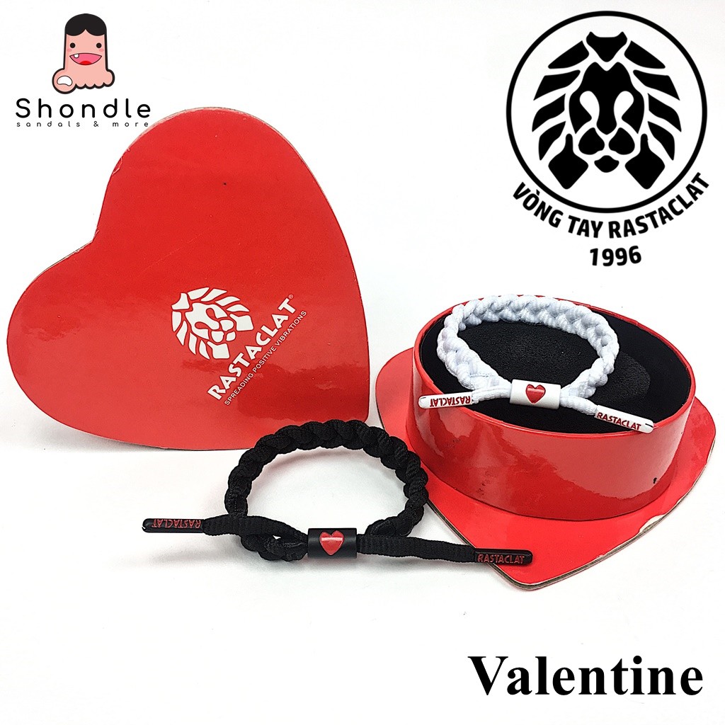 Vòng Tay Rastaclat Cặp Valentine [Tặng móc khoá + Full Box ][Hình Thật]