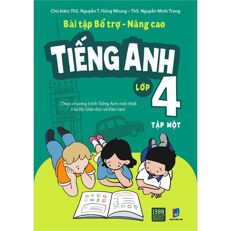 Sách - Bài Tập Bổ Trợ - Nâng Cao Tiếng Anh Lớp 4 - Tập 1 - TTR Bookstore