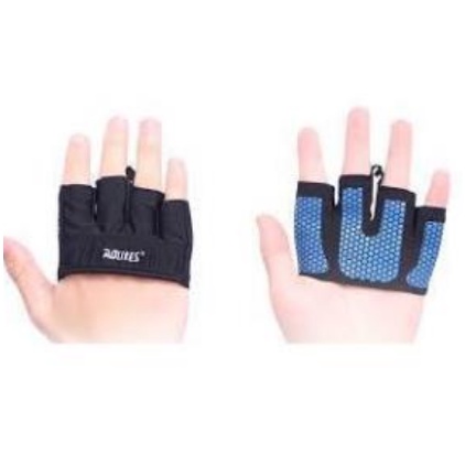 [Chính hãng]  Phụ Kiện thể thao Gym Bảo vệ tay Aolikes Bao tay nửa bàn tay ( 2 chiếc) (111). TPBS