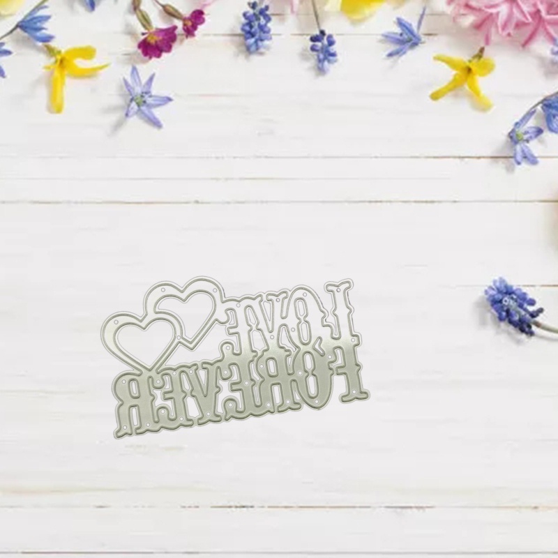 Khuôn Cắt Giấy Kim Loại Trang Trí Hình Trái Tim